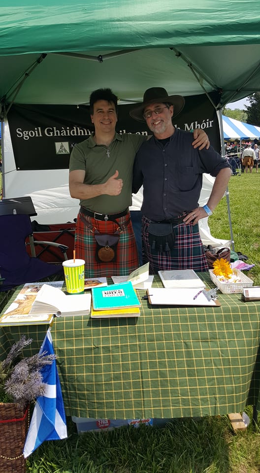 Gaelic tent at Southern Maryland Centic Festival - 1